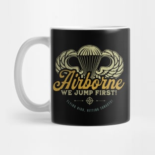 Airborne - We Jump First! Mug